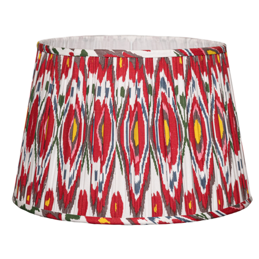 Red Ikat Empire Drum